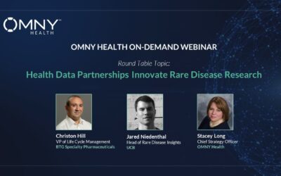 Register to View Health Data Partnerships Innovate Rare Disease Specialty Research – OMNY Health On-Demand Webinar
